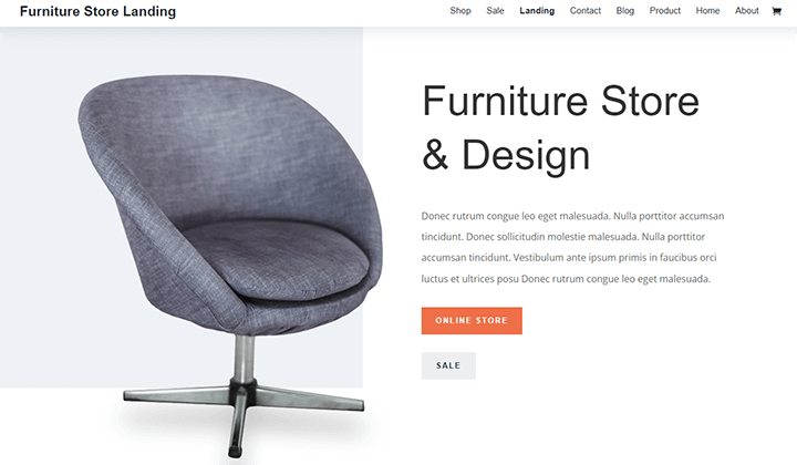 Más de 10 mejores temas de WordPress para muebles para WooCommerce 2022 4 furniture WordPress themes