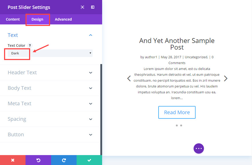 пост слайдер