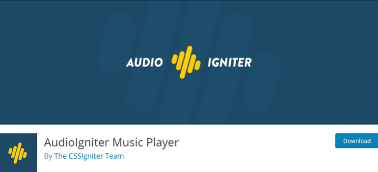 AudioIgniter I migliori plugin per podcast per WordPress
