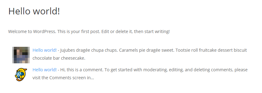 使用短代碼刪除您的 WordPress 評論日期。