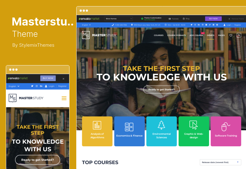 Tema Masterstudy - Tema WordPress per l'istruzione