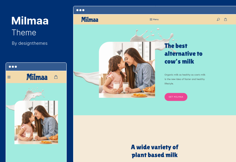 Tema Milmaa - Tema WordPress del negozio di prodotti singoli