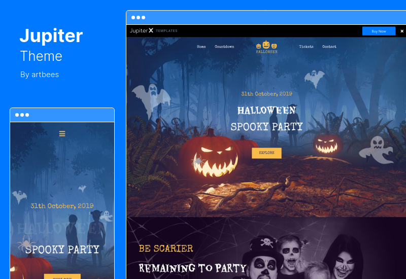 Tema Jupiter - Tema WordPress Serbaguna Elementor