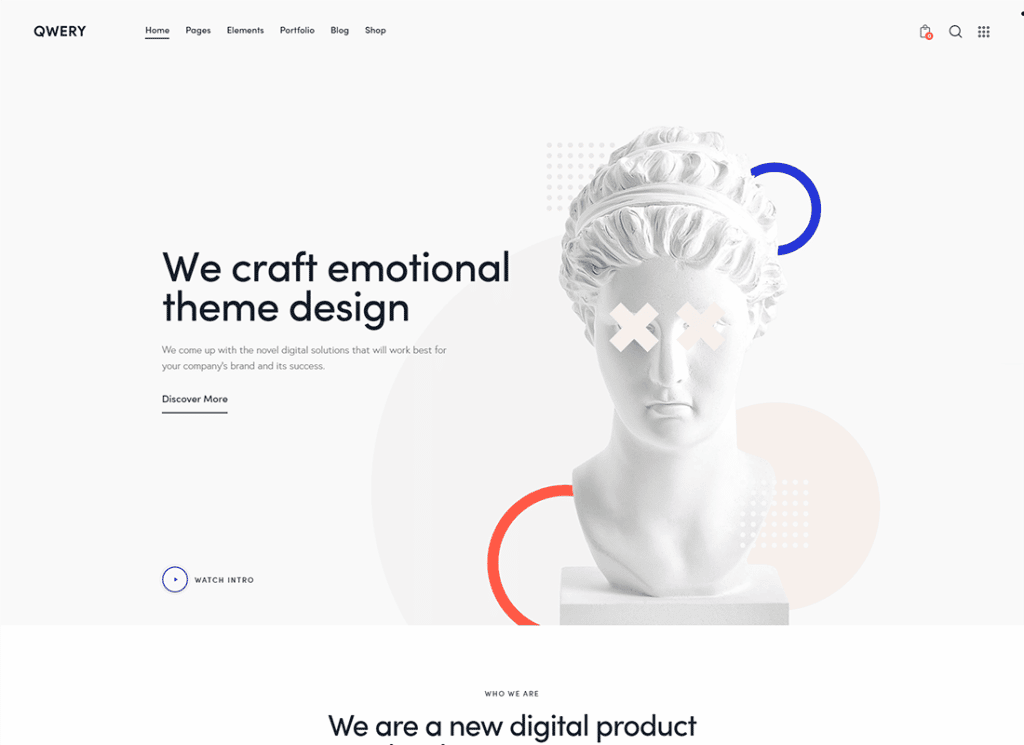 Qwery | Çok Amaçlı İş WordPress Teması + RTL