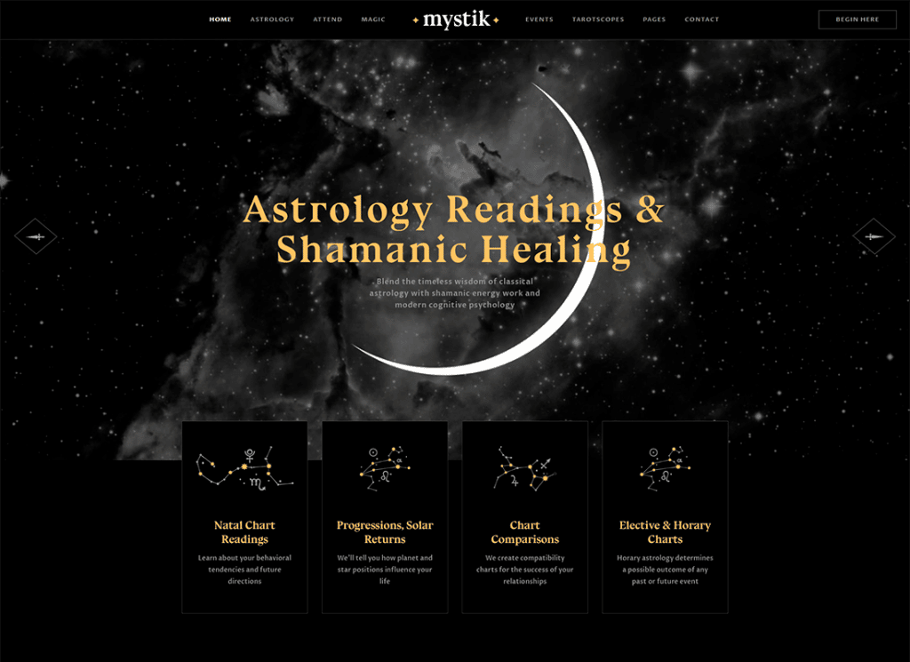 mistik | Astroloji ve Ezoterik Burç Falcılık WordPress Teması + RTL