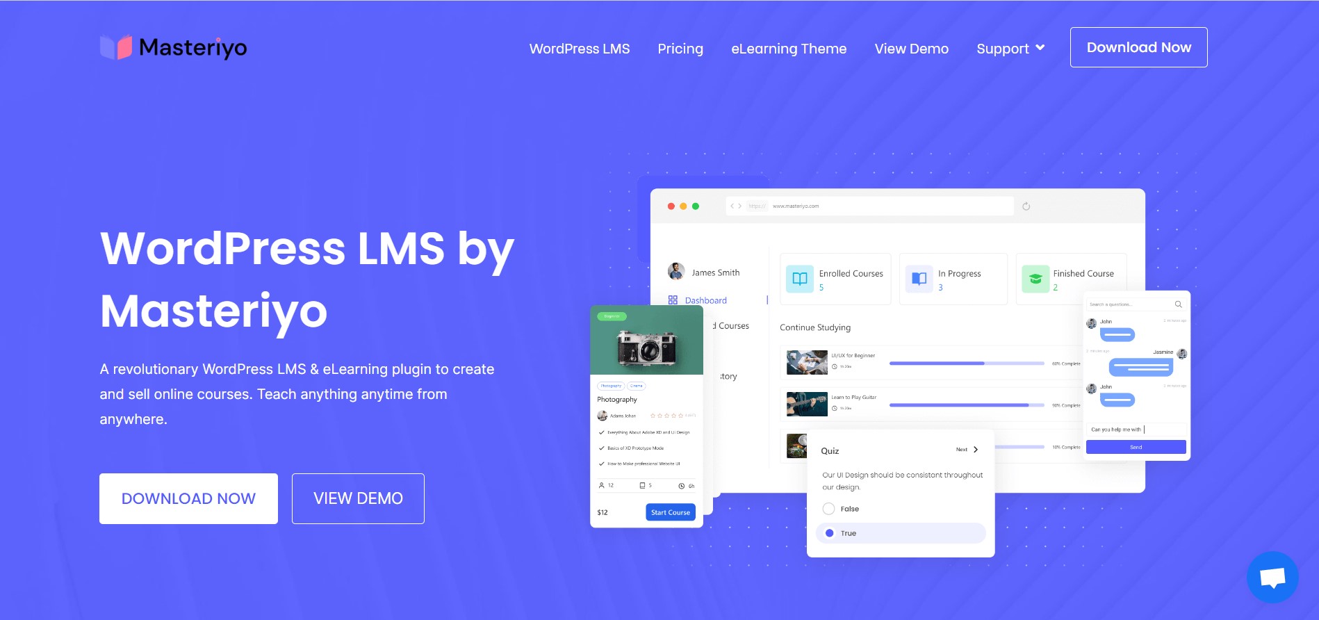 masteriyo - en iyi wordpress lms eklentilerinde sihirli güce sahip bir medusa