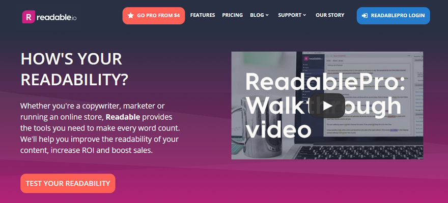 Puntuación de legibilidad