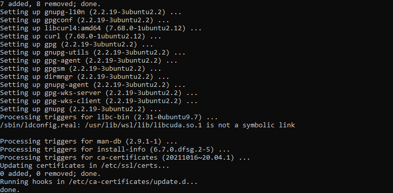 Instalando docker a través de la terminal.