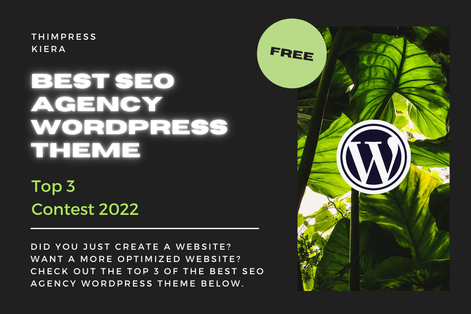 En iyi seo ajansı wordpress teması