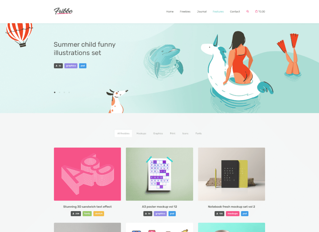 Fribbo | Ücretsiz Blog WordPress Teması