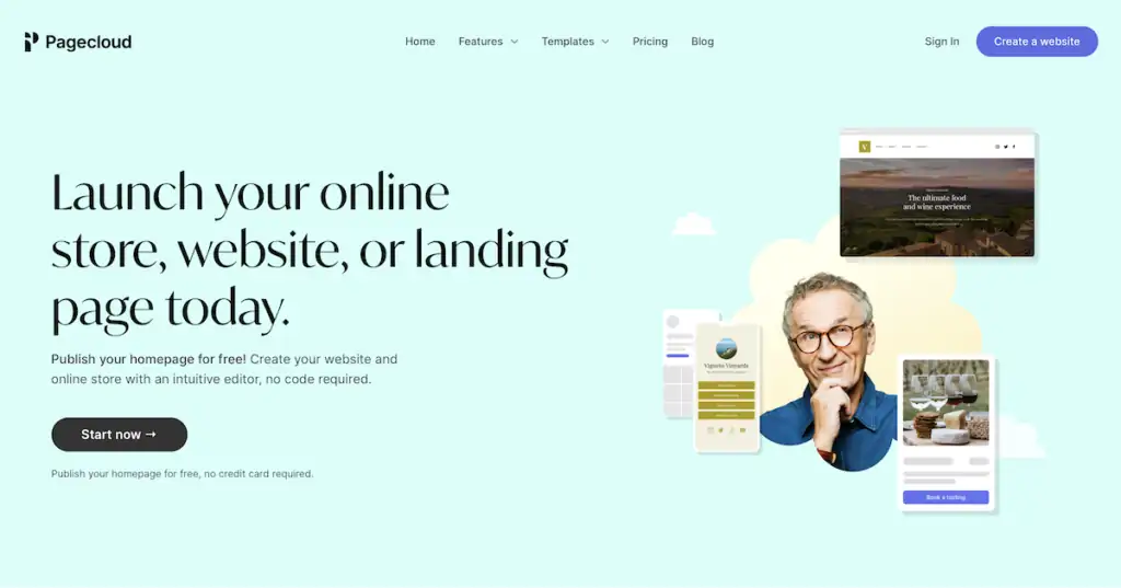 pagecloud ウェブサイトビルダーのレビュー