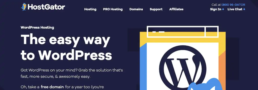 HostGator tani hosting WordPress
