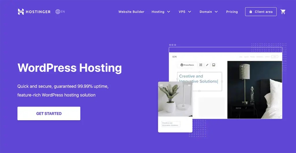 Hostinger najlepszy tani dostawca hostingu WordPress