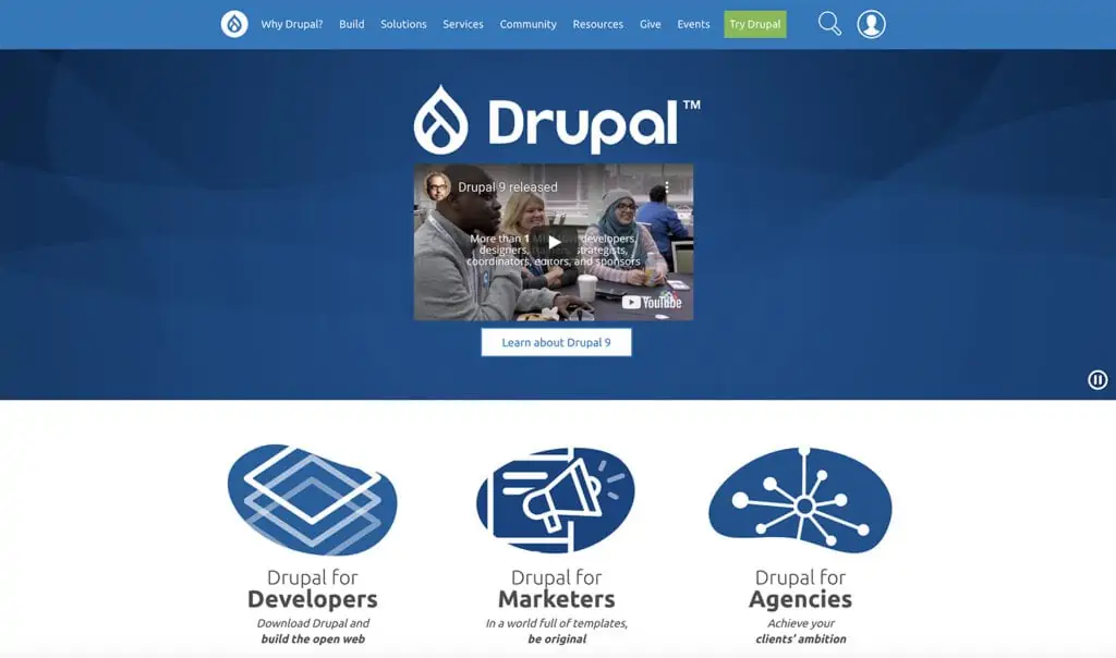 Platforma blogowa Drupal