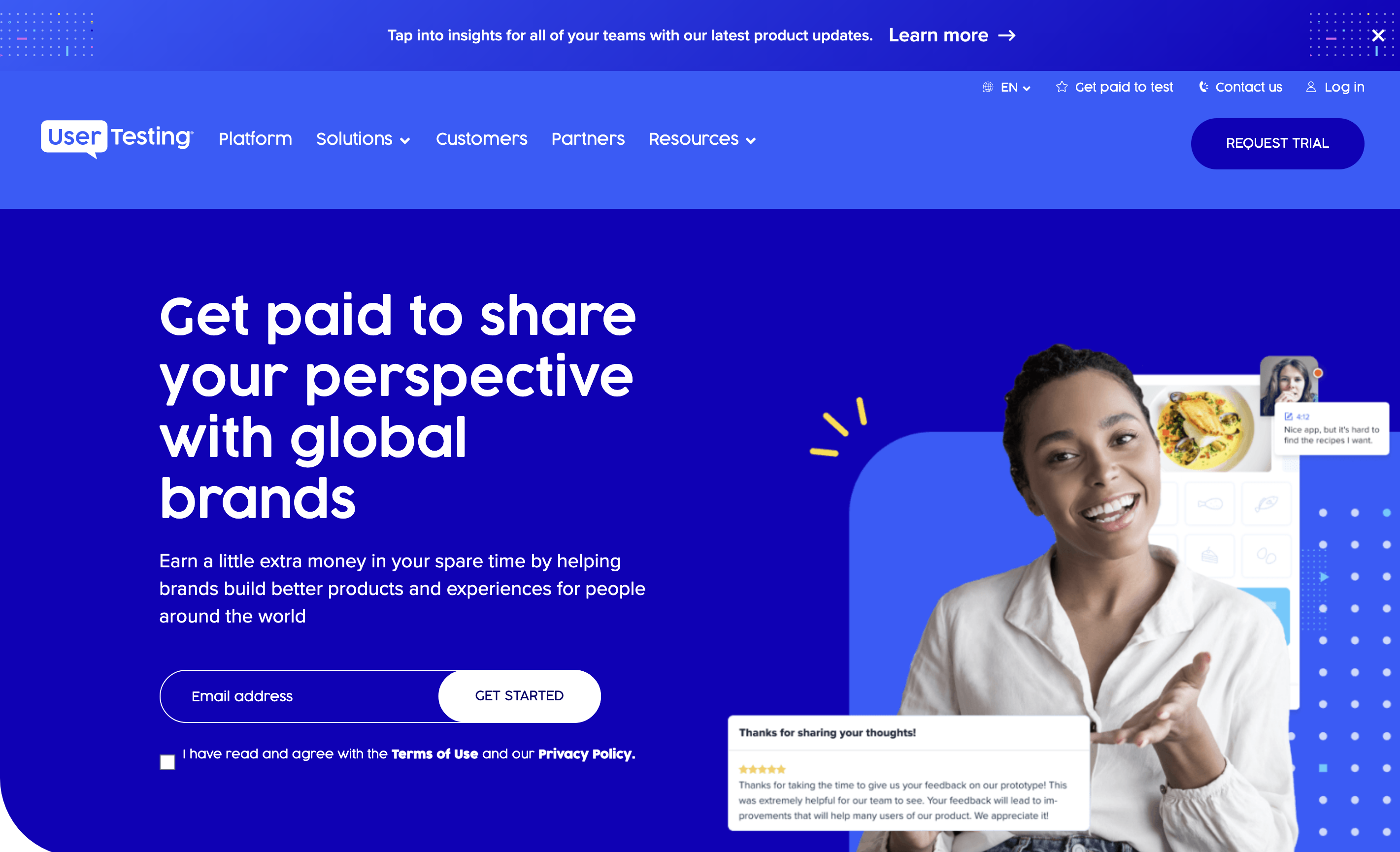 Testarea site-ului