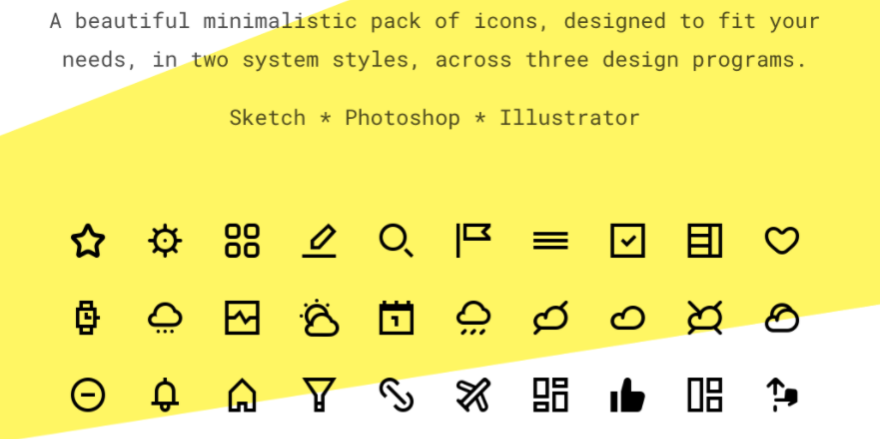 1800個のアイコンを設定する