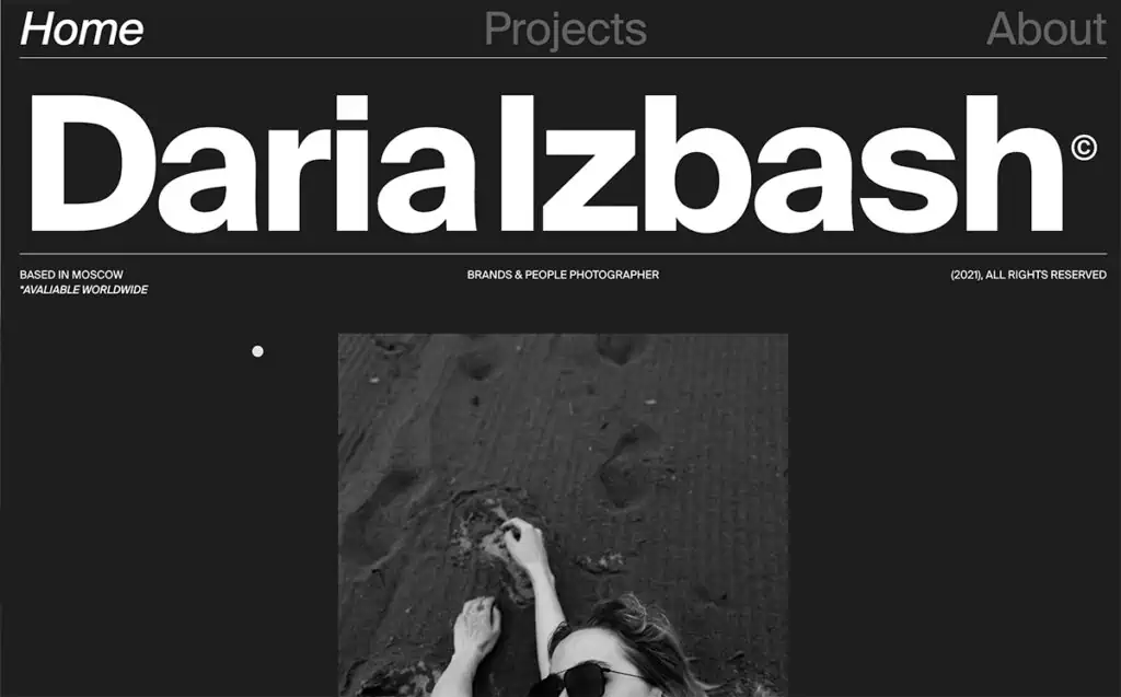 Daria Izbash 位于莫斯科的专业品牌和人物摄影师