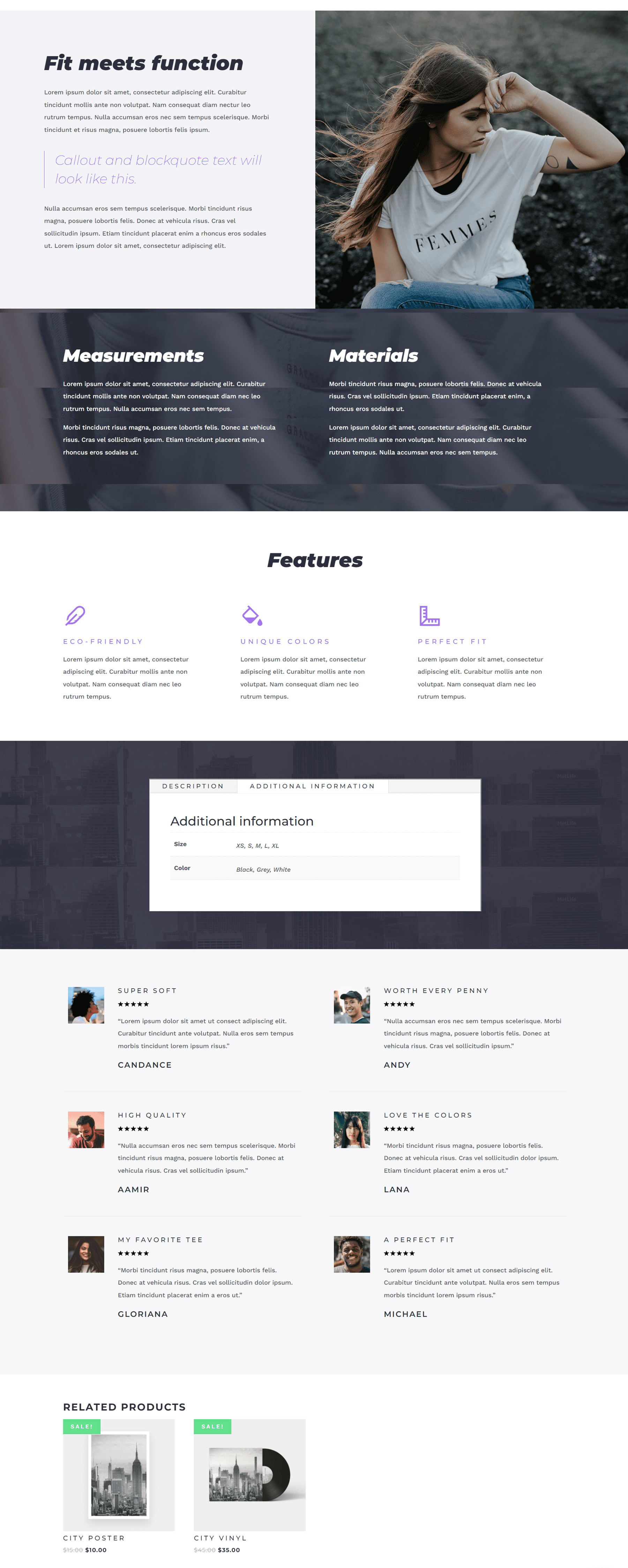 Empire Divi Child Theme Características del producto