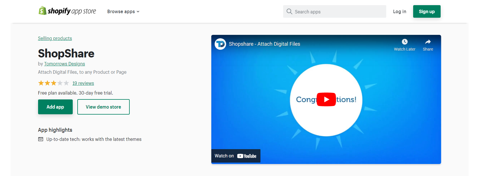 ShopShare - Shopify التنزيلات الرقمية