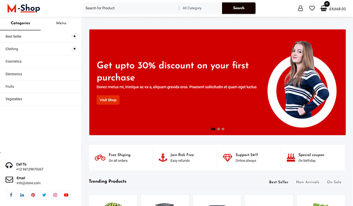 8+ أفضل متجر أحذية WordPress Themes 2022 9 SuperStore