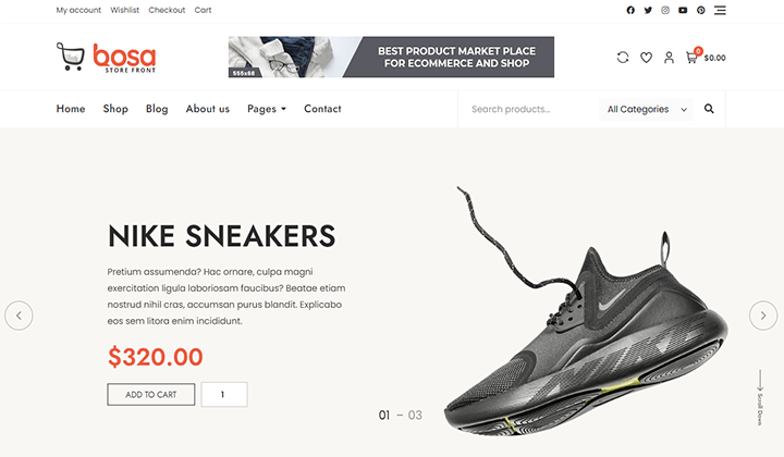8+ أفضل متجر أحذية WordPress Themes 2022 8 shoe store WordPress themes