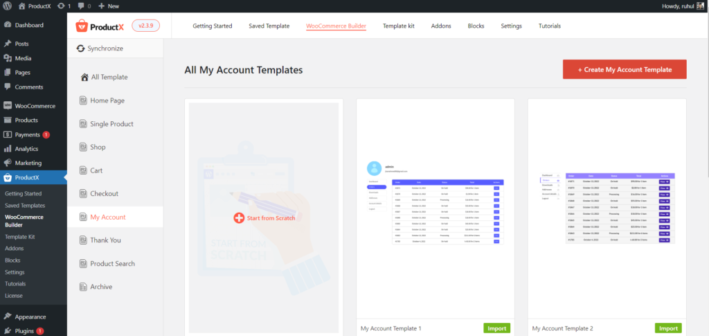 WooCommerce Hesabım Nasıl Oluşturulur ve Özelleştirilir Sayfa 4 Create WooCommerce My Account Template