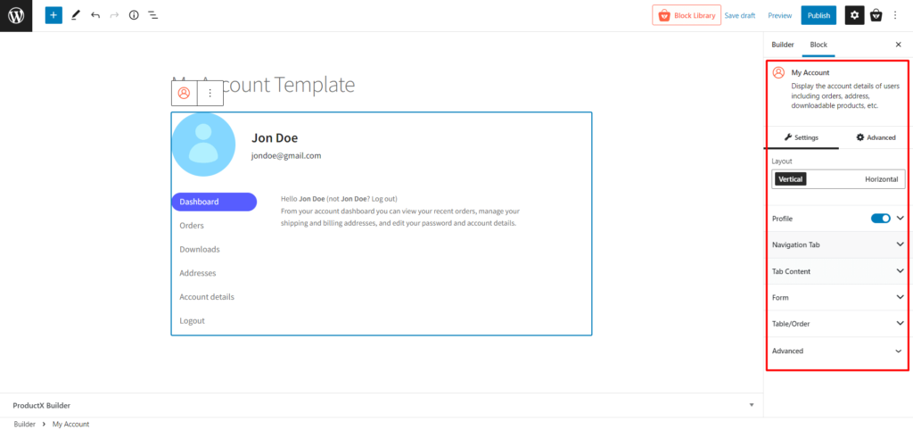 WooCommerce Hesabım Nasıl Oluşturulur ve Özelleştirilir Sayfa 6 My Account Customization Settings