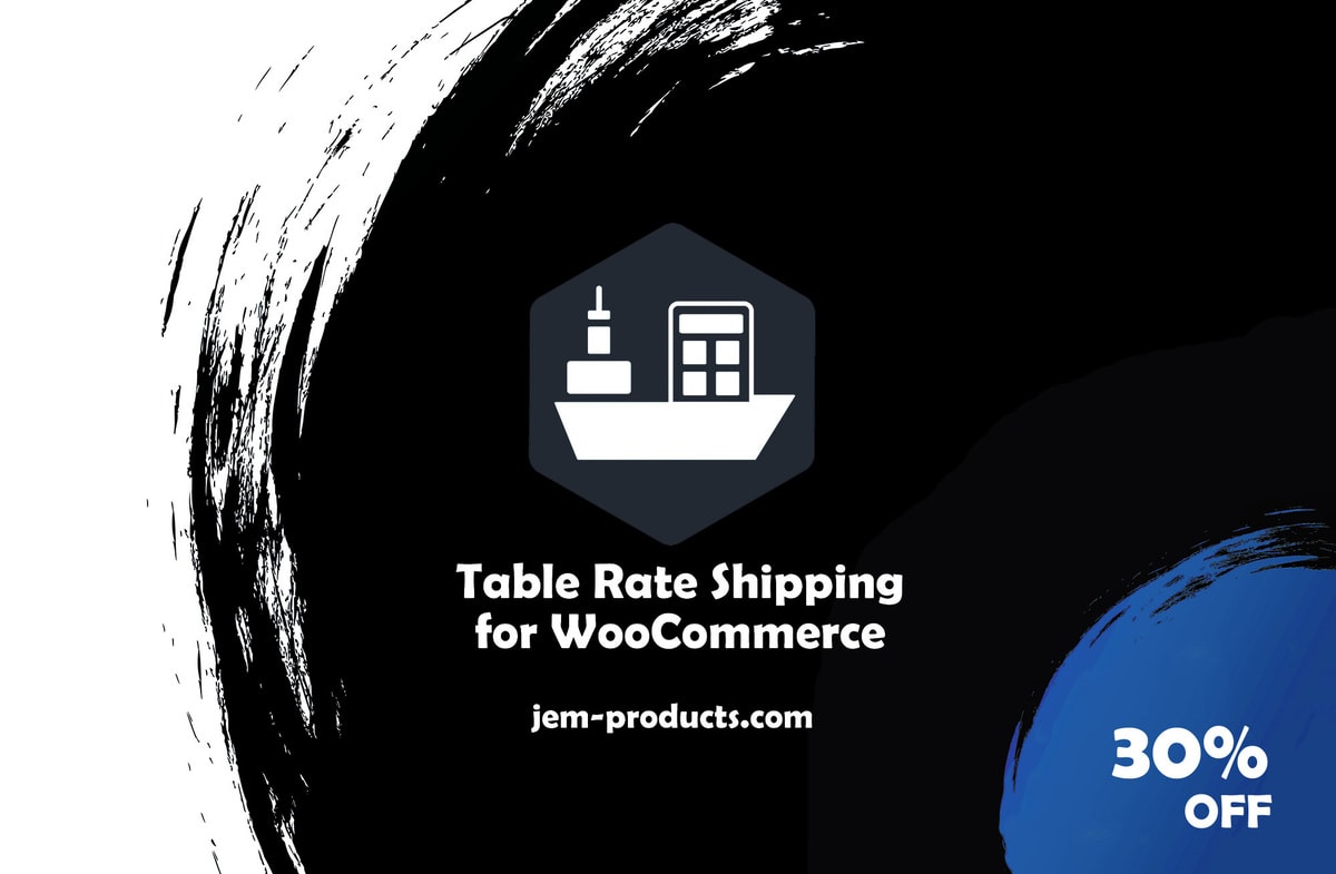 WooCommerce テーブルレート 配送 ブラック フライデー ディール WooCommerce Table Rate Shipping
