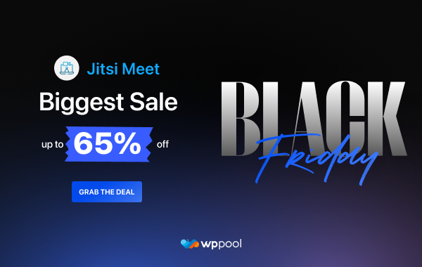 Jitsi がブラック フライデー ディールに対応 Jitsi Meets