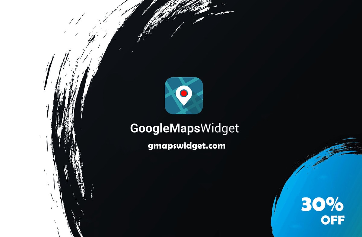 Google マップ ウィジェットのブラック フライデー セール Google Maps Widget