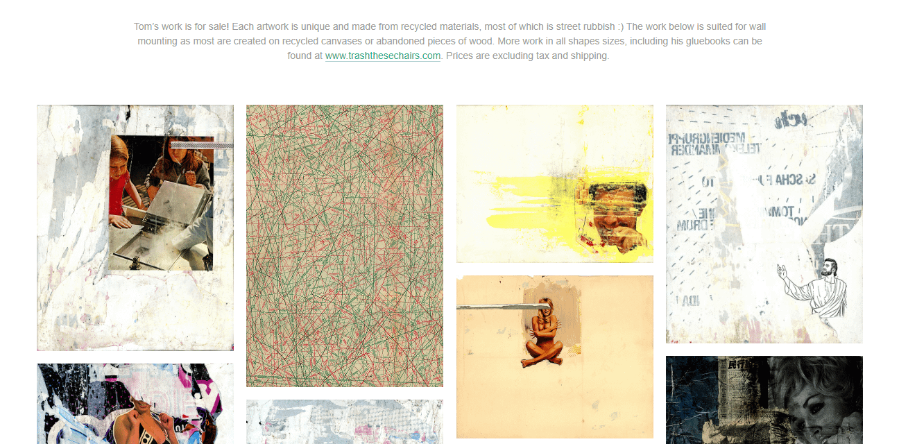 Galeria de imagens sobre A Arte da Textura