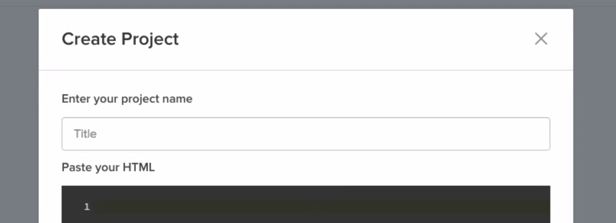 Ajout du code HTML de votre e-mail à Litmus.