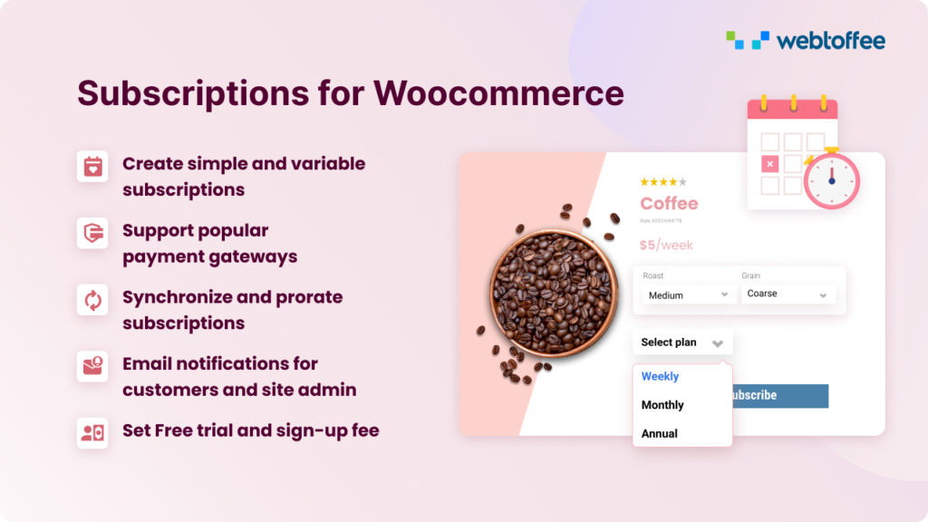 version pro des abonnements pour WooCommerce