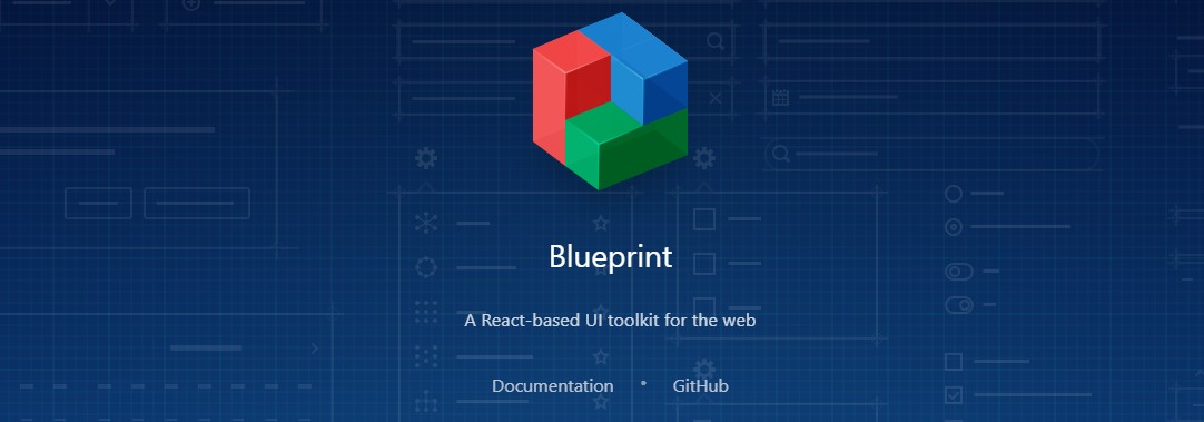 중간에 'Blueprint'를 언급하는 페이지와 상단에 다양한 색상의 큐브 3D 그림과 함께 아래에 짧은 설명 표시