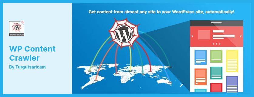 المكون الإضافي WP Content Crawler - احصل على المحتوى من أي موقع تقريبًا ، تلقائيًا