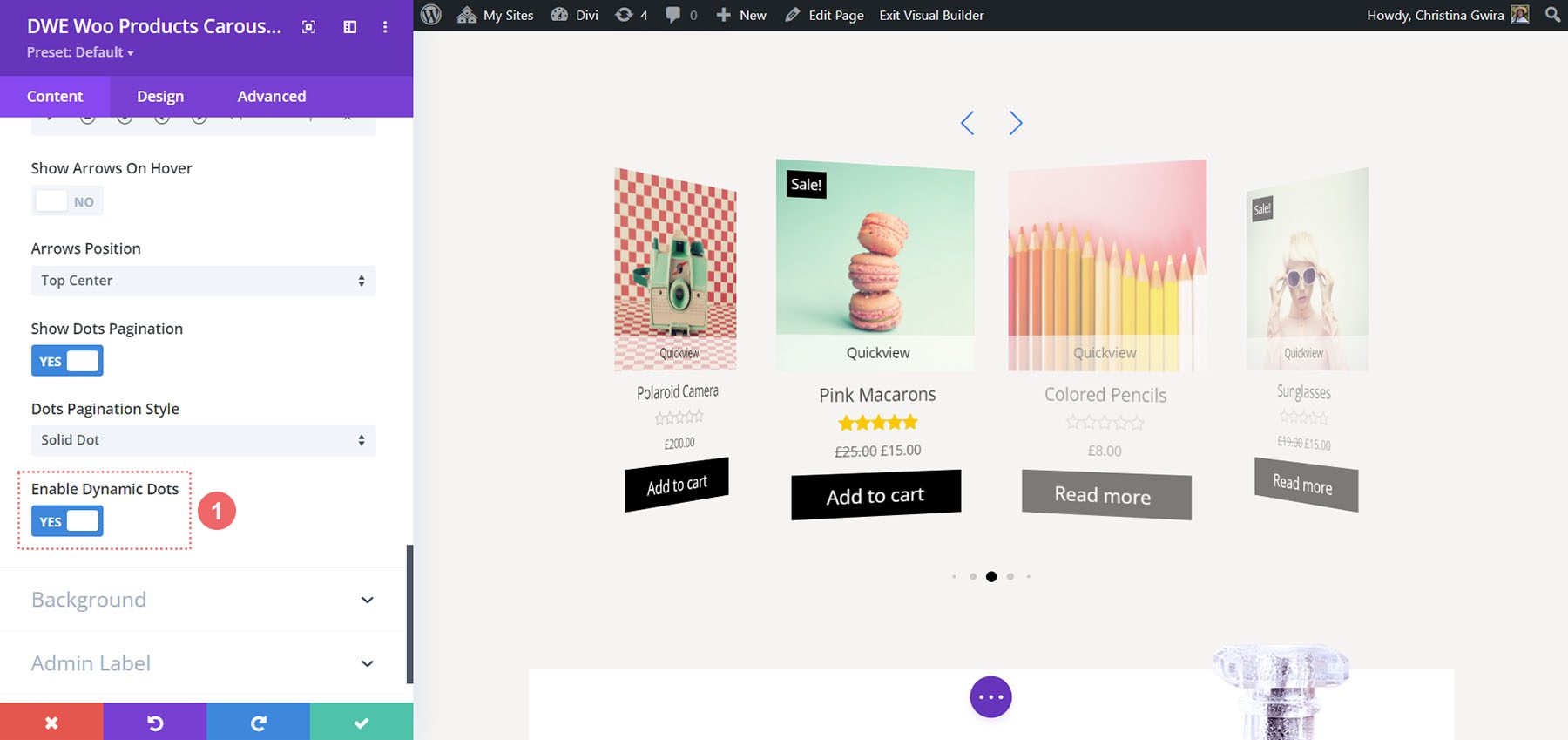 Divi WooCommerce 擴展產品
