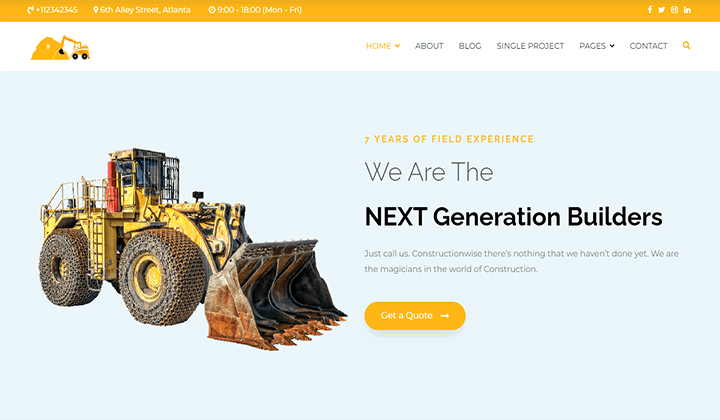 10+ ธีม WordPress สำหรับการผลิตและอุตสาหกรรมที่ดีที่สุดในปี 2022 5 Manufacturing and Industrial WordPress Themes