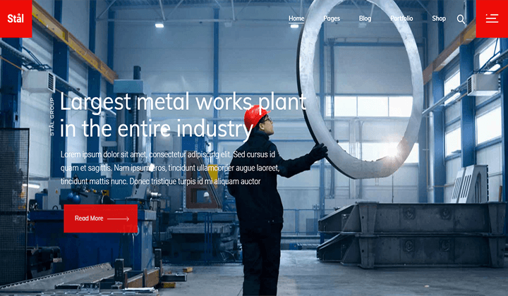 10+ ธีม WordPress สำหรับการผลิตและอุตสาหกรรมที่ดีที่สุดในปี 2022 9 Manufacturing and Industrial WordPress Themes