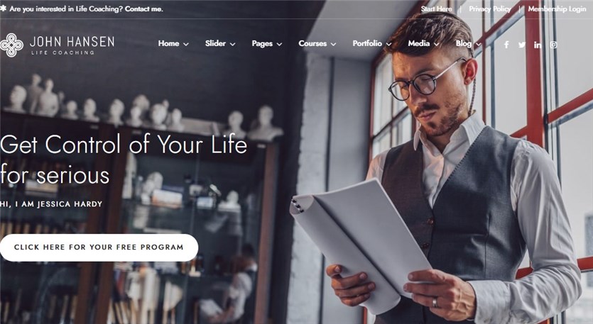 Temas de DotLife para entrenar WordPress
