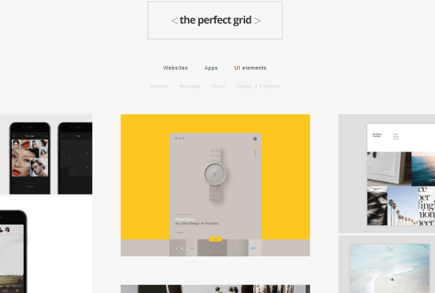 กริดที่สมบูรณ์แบบ