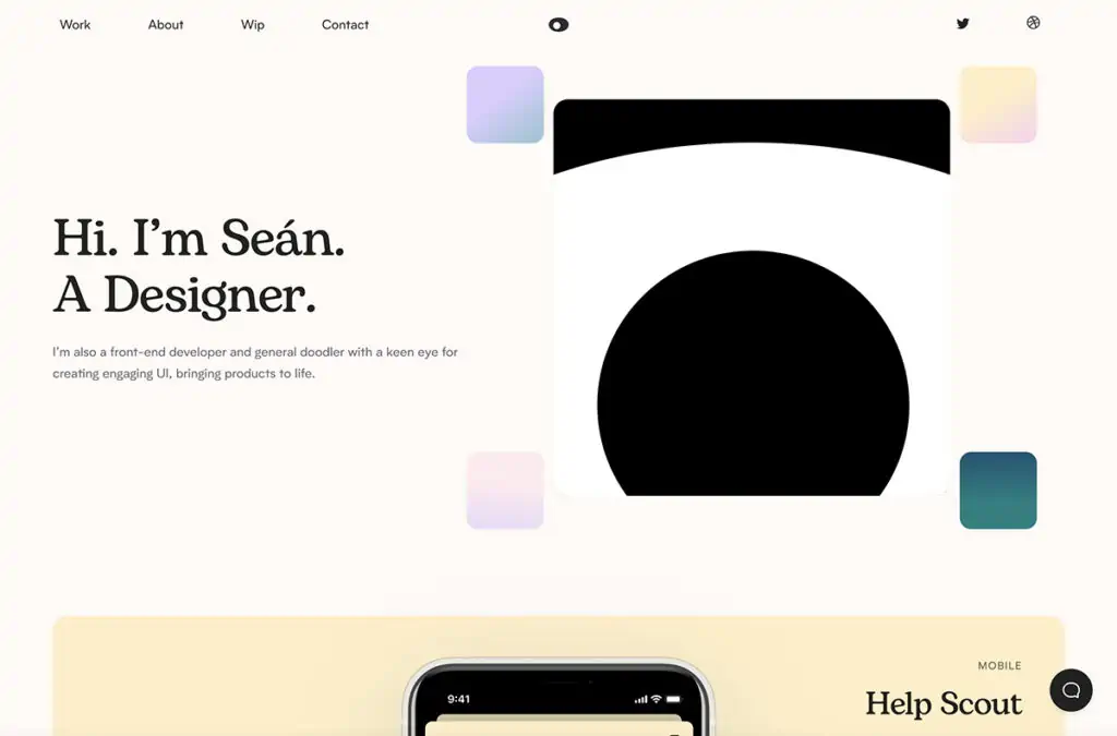 Sean 是一名产品设计师,目前为 Help Scout 工作,他对创建引人入胜的 UI 并将产品赋予生命有着敏锐的眼光。