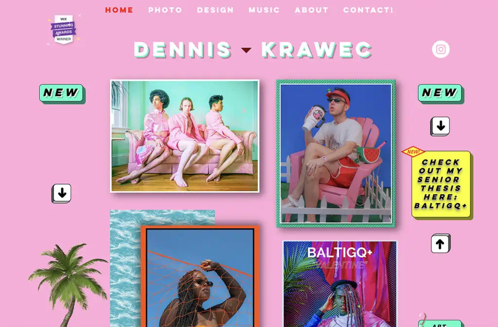Dennis Krawec 是布鲁克林的设计师,专门从事平面设计、艺术指导、摄影、视频和音乐制作。