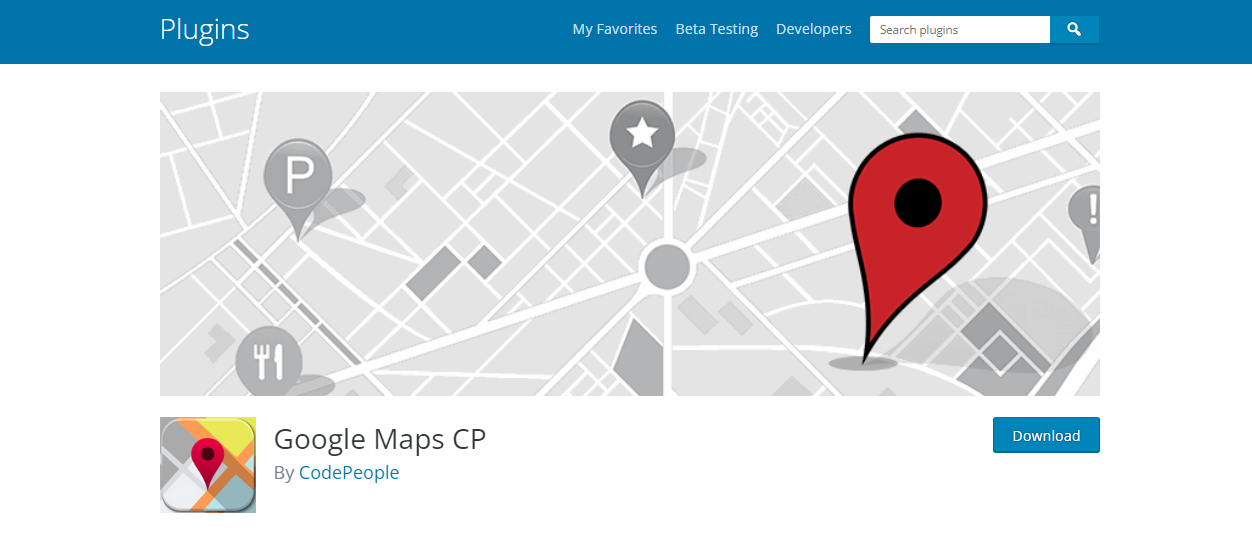 WordPress خرائط جوجل الإضافات