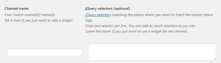 En indiquant le nom de votre chaîne.