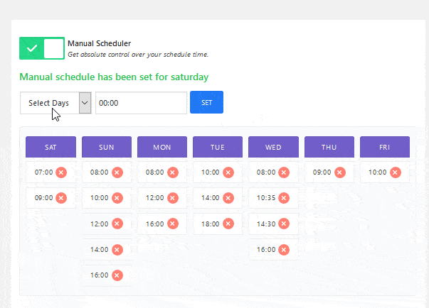 安排内容 Schedule Content