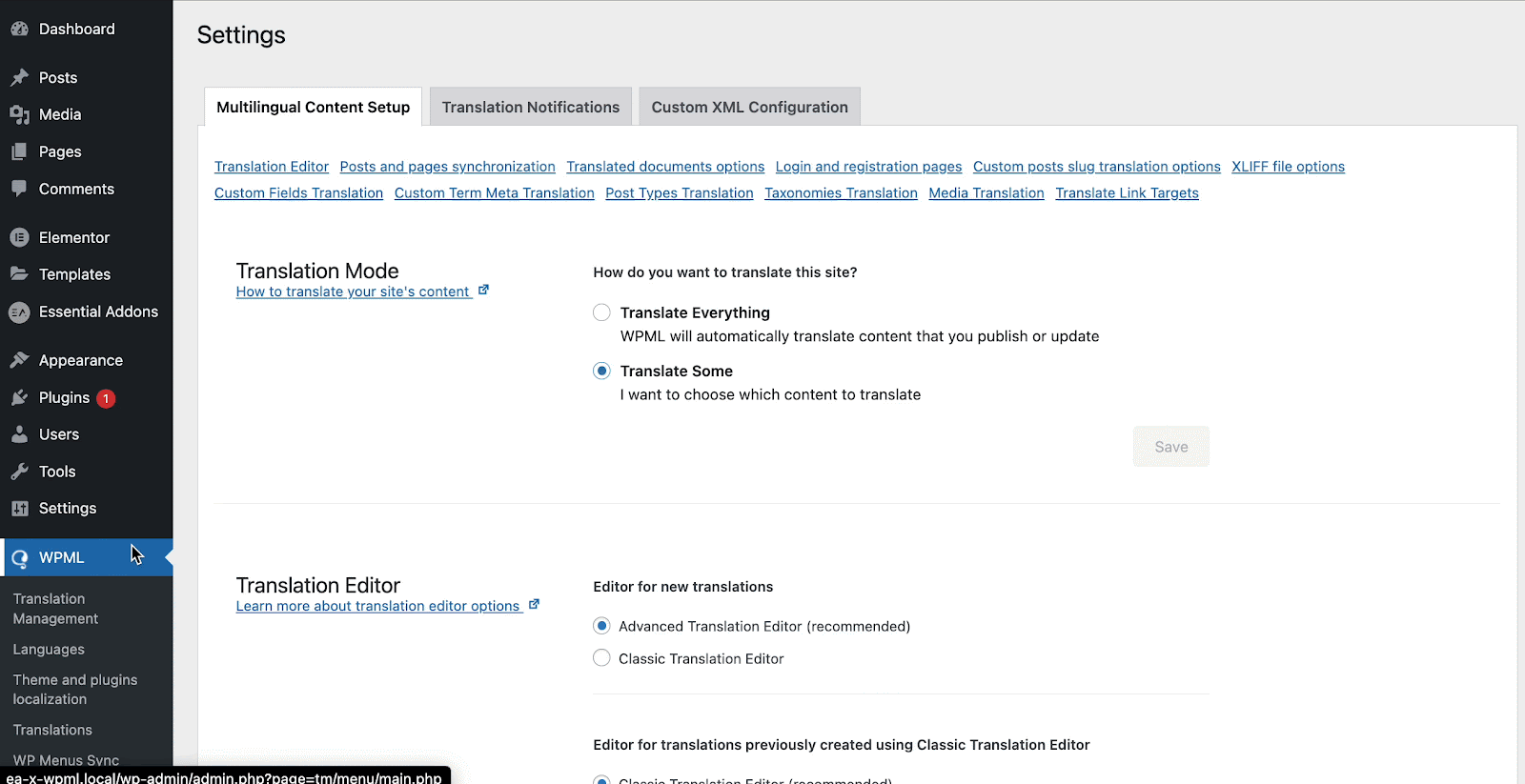 WordPress サイトを翻訳する Translate WordPress sites