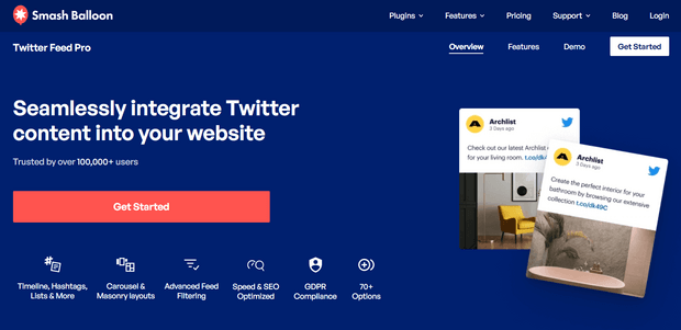 aplastar globo twitter feed pro