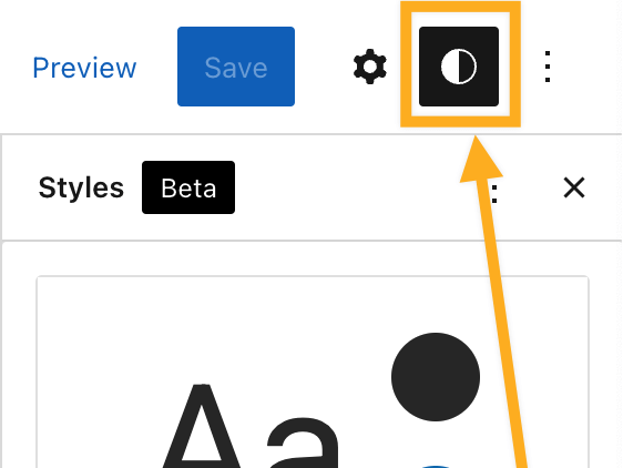 Navigasikan Halaman Editor Situs Anda