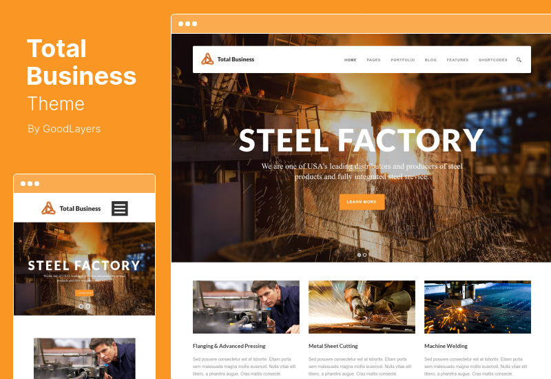 Total Business Theme - uniwersalny biznesowy motyw WordPress