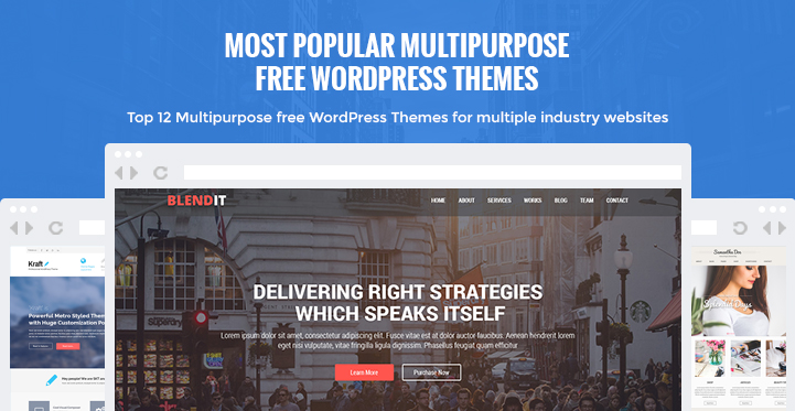 ธีม WordPress อเนกประสงค์ฟรี
